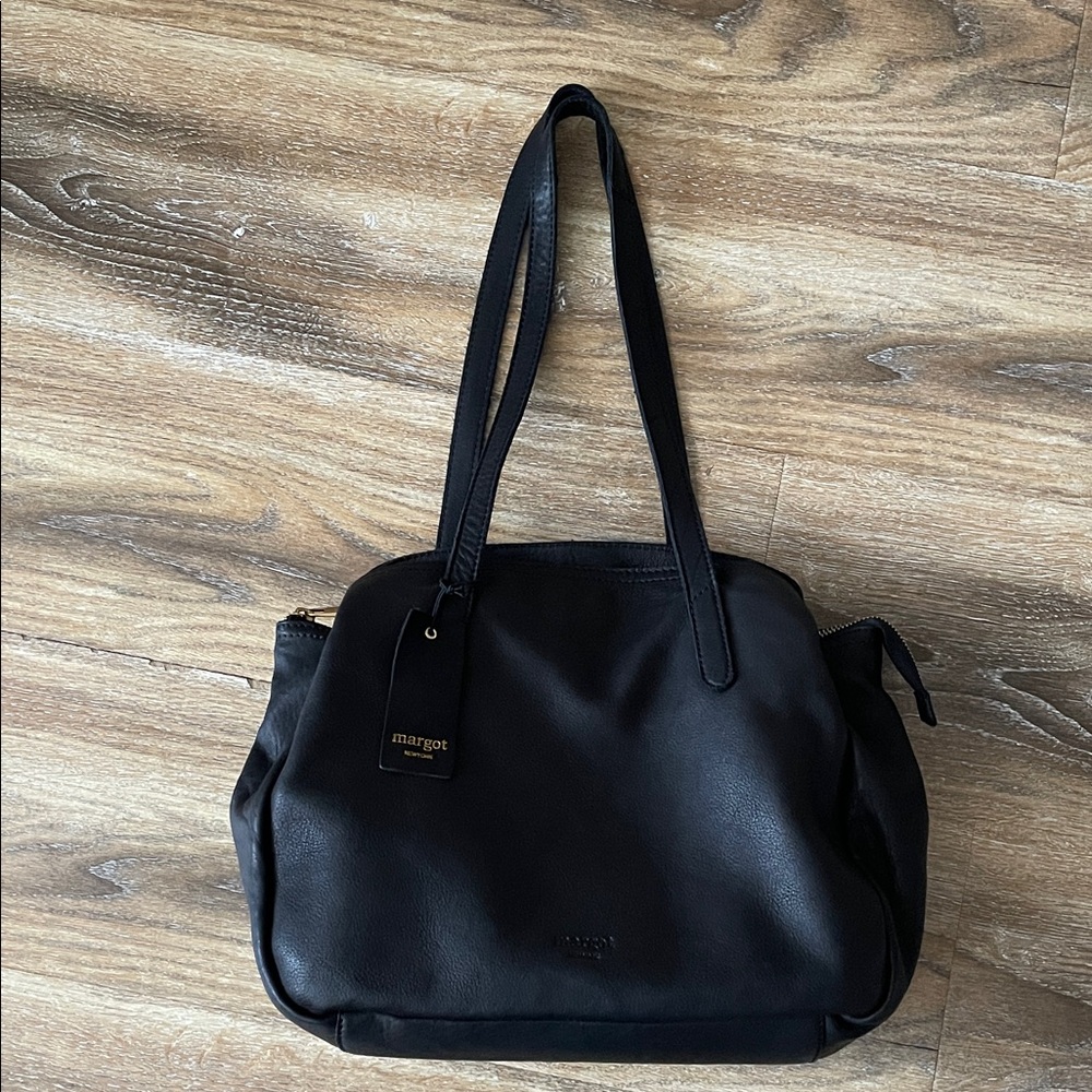 Margot New York Cameron Satchel in Black